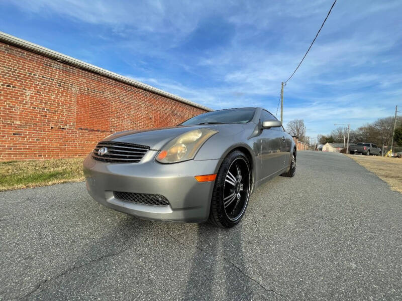 2005 Infiniti G35 for sale at L & V Auto Sales in Gastonia NC