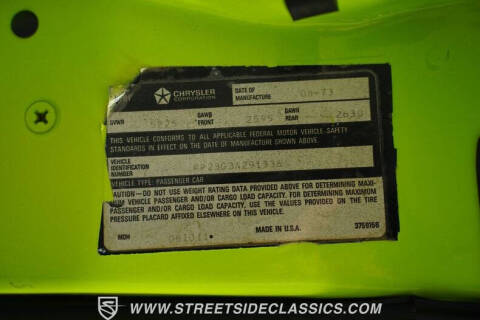 1973 Plymouth Roadrunner