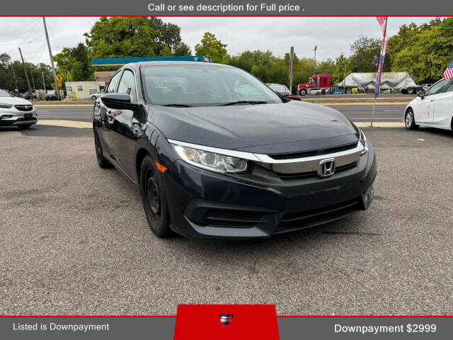 2016 Honda Civic for sale at American Auto Bristol Inc in Bristol, PA