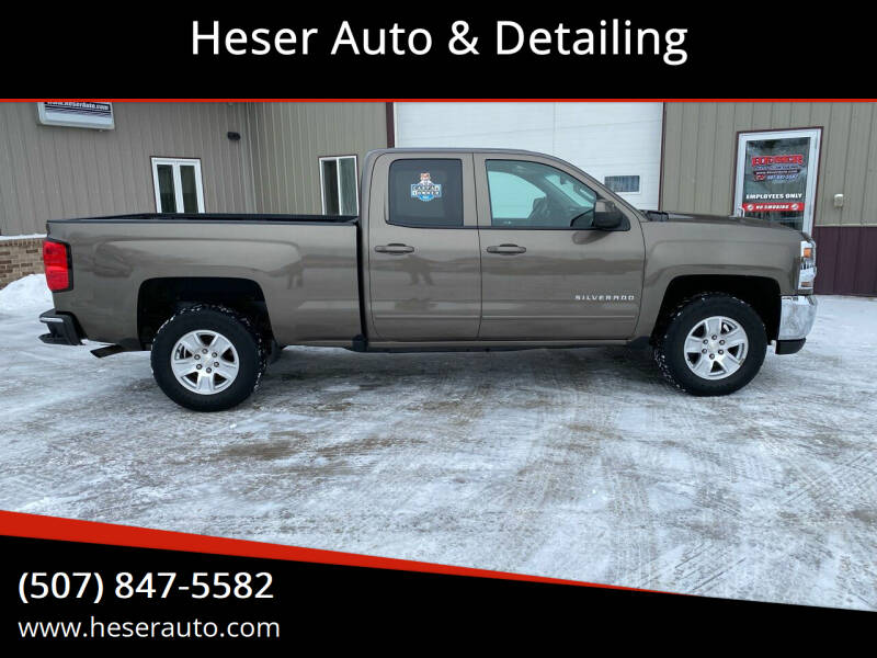2017 Chevrolet Silverado 1500 for sale at Heser Auto & Detailing in Jackson MN