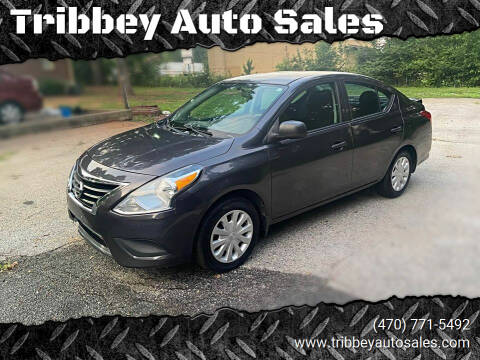 2015 Nissan Versa for sale at Tribbey Auto Sales in Stockbridge GA