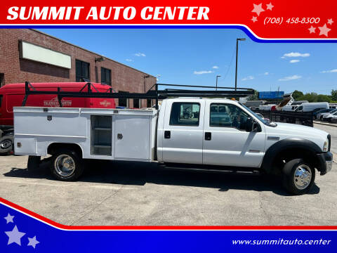 2007 Ford F-550 Super Duty for sale at SUMMIT AUTO CENTER in Summit IL