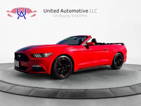 2017 Ford Mustang for sale at UNITED AUTOMOTIVE in Denver CO