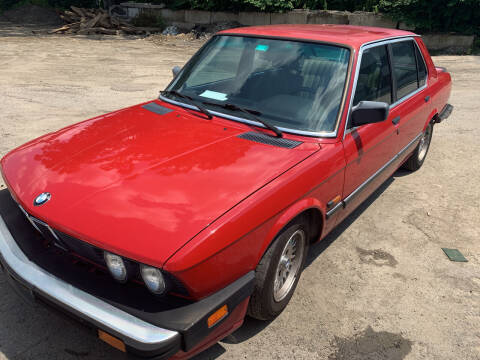 1987 BMW 5 Series for sale at SODA MOTORS AUTO SALES LLC in Newport RI