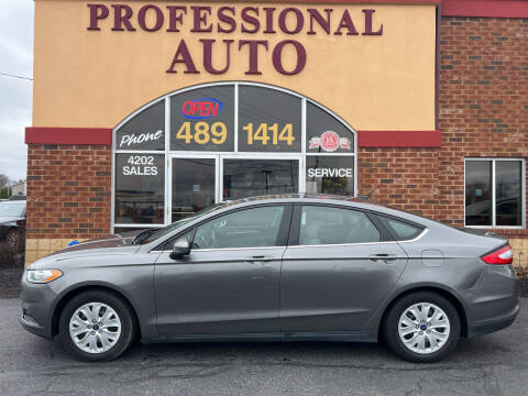 2014 Ford Fusion for sale at Professional Auto Sales & Service in Fort Wayne IN