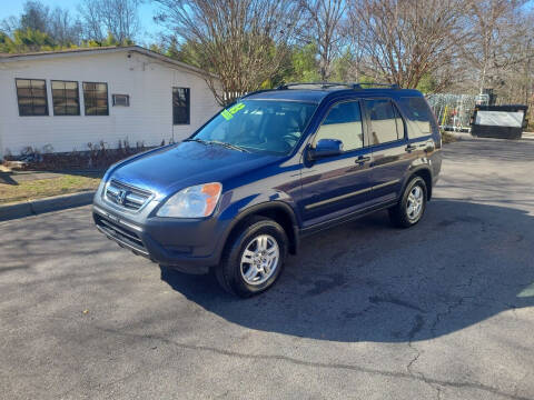 2003 Honda CR-V for sale at TR MOTORS in Gastonia NC