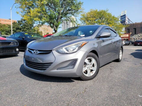 2014 Hyundai Elantra for sale at Sonias Auto Sales in Worcester MA
