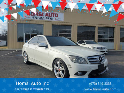 2008 Mercedes-Benz C-Class for sale at Homsi Auto Inc in Kannapolis NC