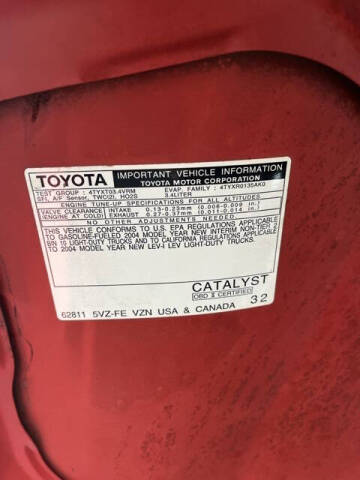 2004 Toyota Tacoma PreRunner V6