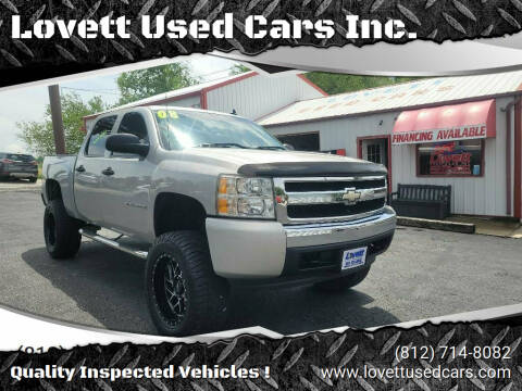 2008 Chevrolet Silverado 1500 for sale at Lovett Used Cars Inc. in Spencer IN