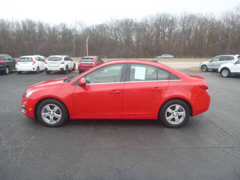 2015 Chevrolet Cruze for sale at NEW RIDE INC in Evanston IL