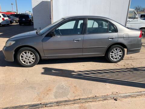 2004 Honda Civic for sale at FIRST CHOICE MOTORS in Lubbock TX