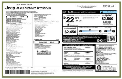 2024 Jeep Grand Cherokee Altitude