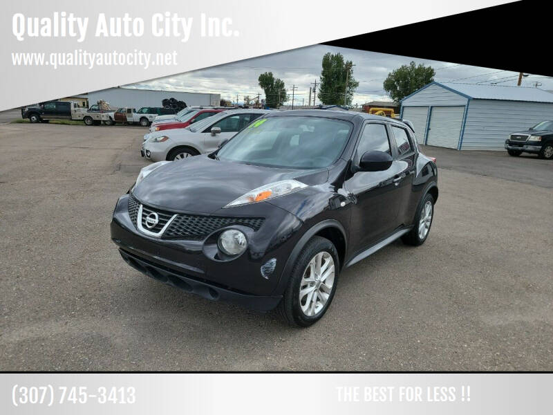 2014 Nissan JUKE for sale at Quality Auto City Inc. in Laramie WY