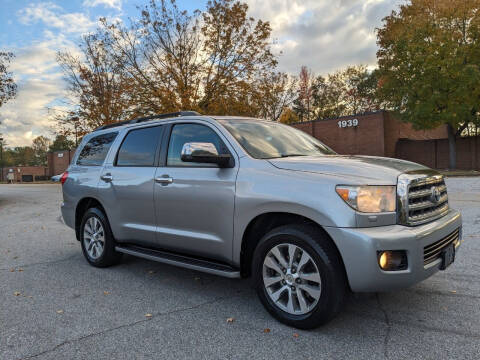 2016 Toyota Sequoia for sale at United Luxury Motors in Stone Mountain GA