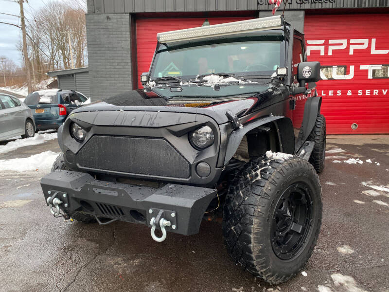 2010 Jeep Wrangler for sale at Apple Auto Sales Inc in Camillus NY