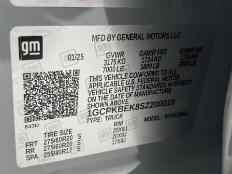 2025 Chevrolet Silverado 1500