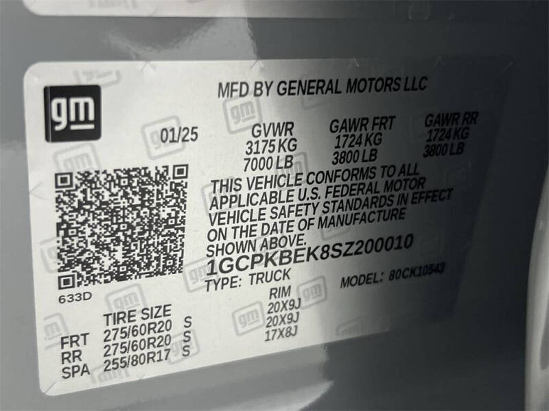 2025 Chevrolet Silverado 1500