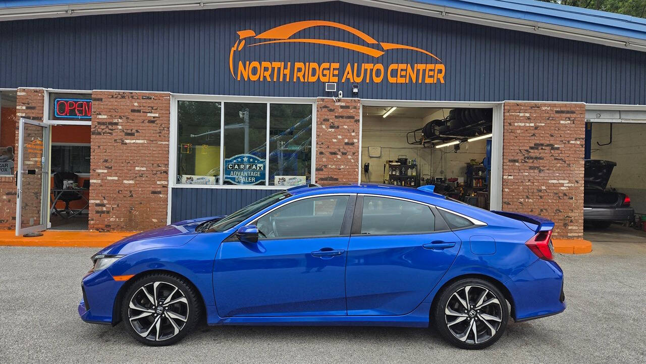 2017 Honda Civic for sale at North Ridge Auto Center LLC in Madison, OH