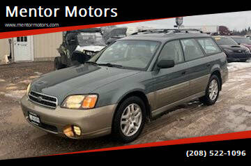 2002 Subaru Outback for sale at Mentor Motors in Idaho Falls ID