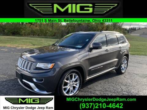 2015 Jeep Grand Cherokee for sale at MIG Chrysler Dodge Jeep Ram in Bellefontaine OH