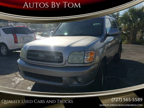 2003 Toyota Sequoia for sale at Autos by Tom in Largo FL