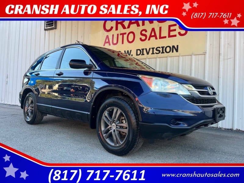 2011 Honda CR-V for sale at CRANSH AUTO SALES, INC in Arlington TX