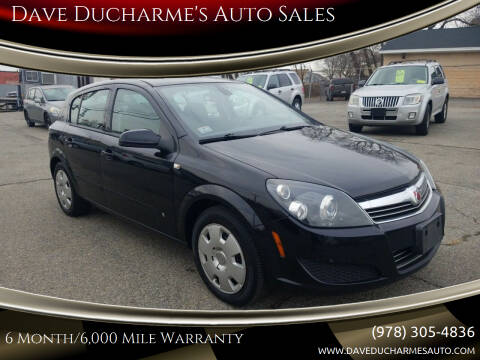 2008 Saturn Astra for sale at Dave Ducharme's Auto Sales in Lowell MA