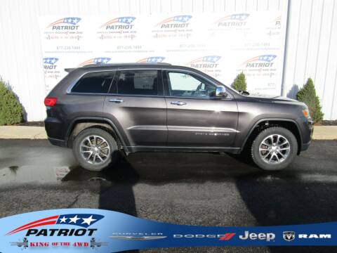 2016 Jeep Grand Cherokee for sale at PATRIOT CHRYSLER DODGE JEEP RAM in Oakland MD