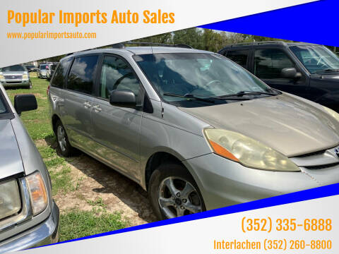 2010 Toyota Sienna for sale at Popular Imports Auto Sales - Popular Imports-InterLachen in Interlachehen FL