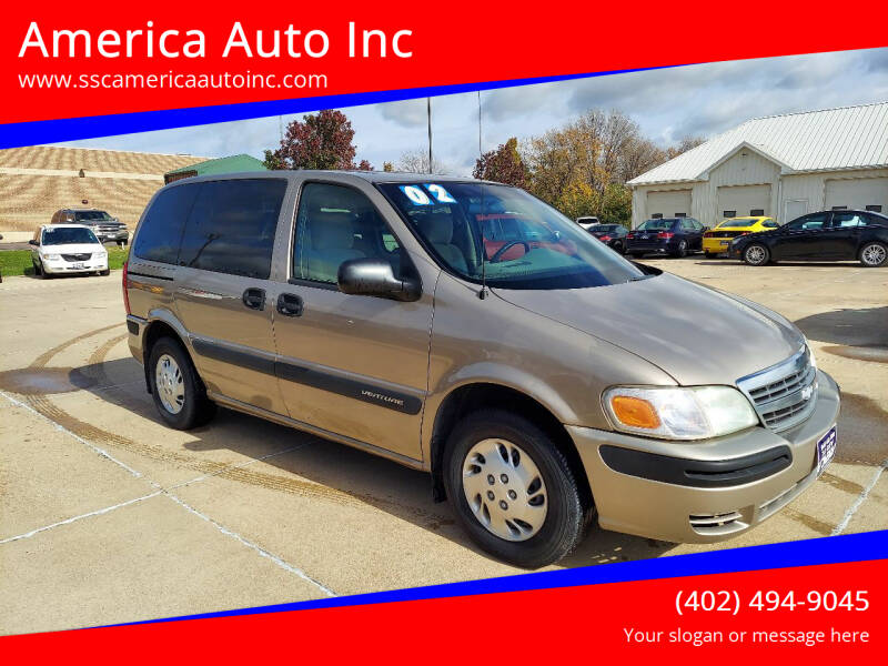 2002 Chevrolet Venture for sale at America Auto Inc in South Sioux City NE