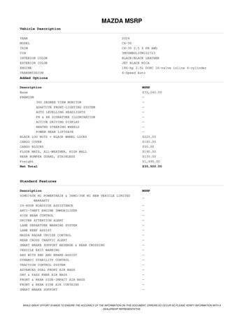 2026 Mazda CX-30 2.5 S Premium