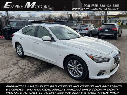 2014 Infiniti Q50 for sale at Empire Motors LTD in Cleveland OH