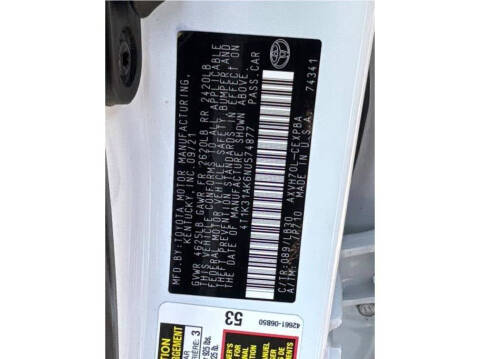 2022 Toyota Camry Hybrid XSE