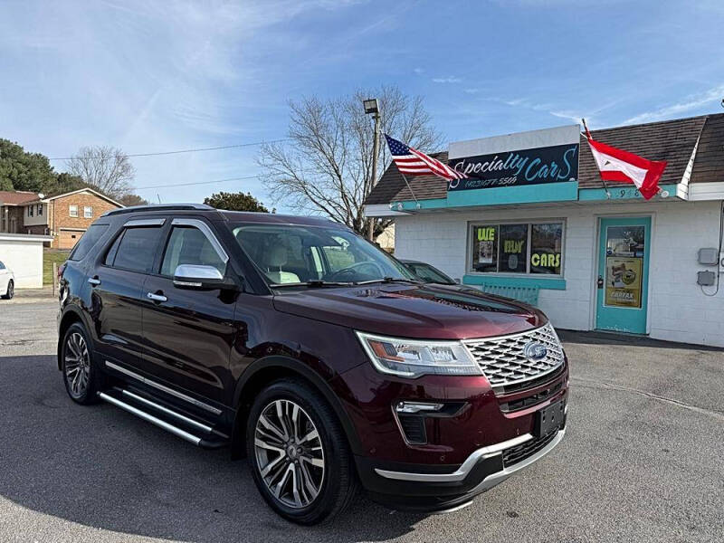 2018 Ford Explorer Platinum