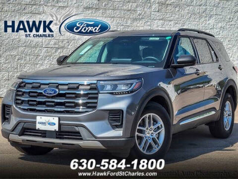 2025 Ford Explorer for sale at Hawk Ford of St. Charles in Saint Charles IL