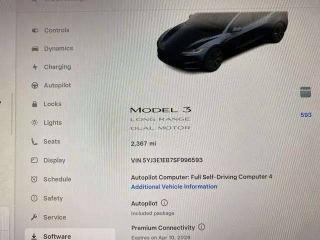 2025 Tesla Model 3 Long Range