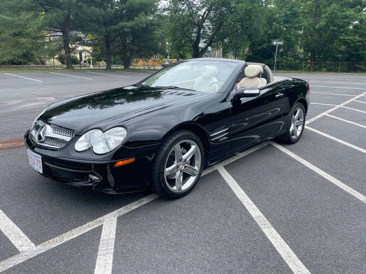 2004 Mercedes-Benz SL-Class for sale at John Soares Village Garage in Westport, MA