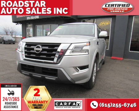 2021 Nissan Armada for sale at Roadstar Auto Sales Inc in Nashville TN