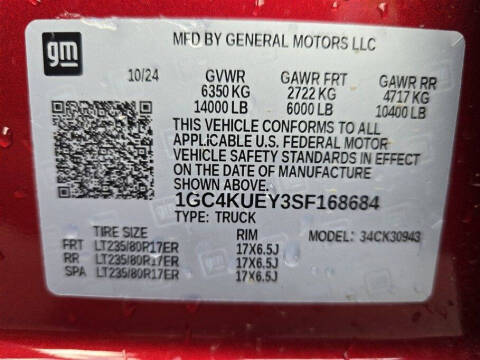 2025 Chevrolet Silverado 3500HD