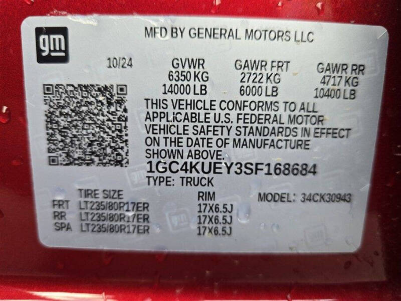 2025 Chevrolet Silverado 3500HD