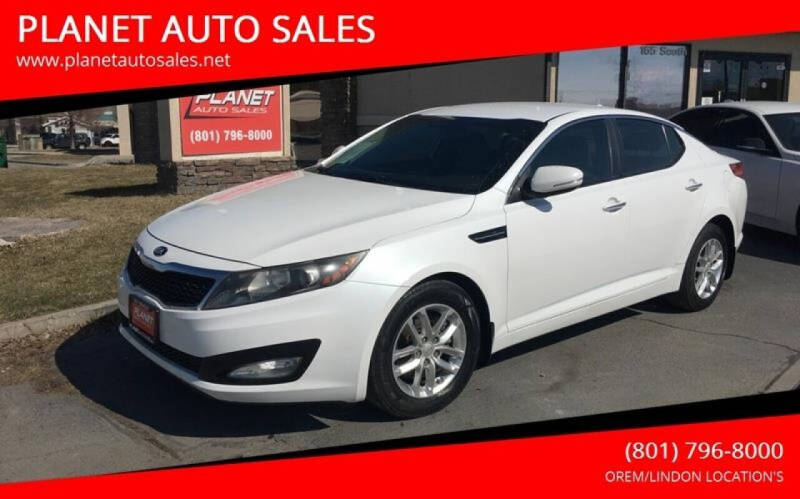 2013 Kia Optima for sale at PLANET AUTO SALES in Lindon UT