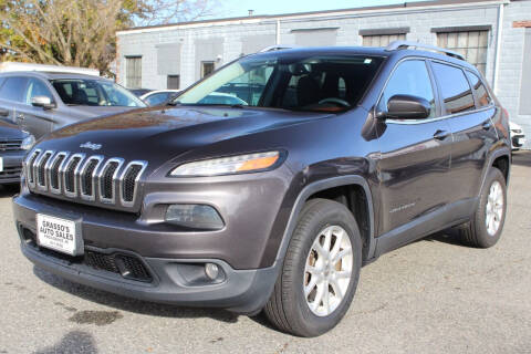 2015 Jeep Cherokee for sale at Grasso's Auto Sales in Providence RI
