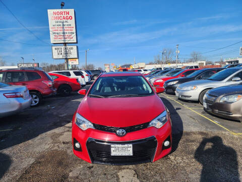 2014 Toyota Corolla for sale at North Chicago Car Sales Inc in Waukegan IL