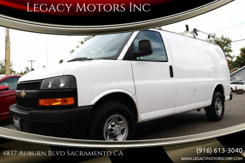 2018 Chevrolet Express for sale at Legacy Motors Inc in Sacramento CA