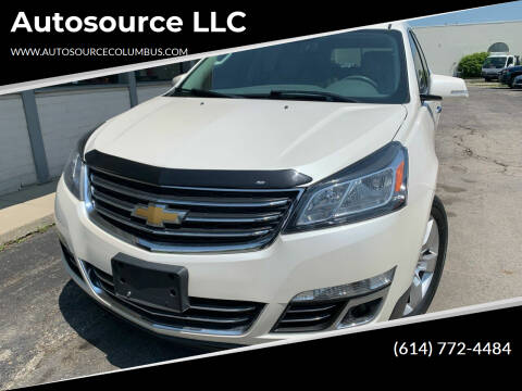 2013 Chevrolet Traverse for sale at Autosource LLC in Columbus OH
