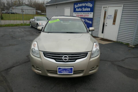 2010 Nissan Altima for sale at SCHERERVILLE AUTO SALES in Schererville IN