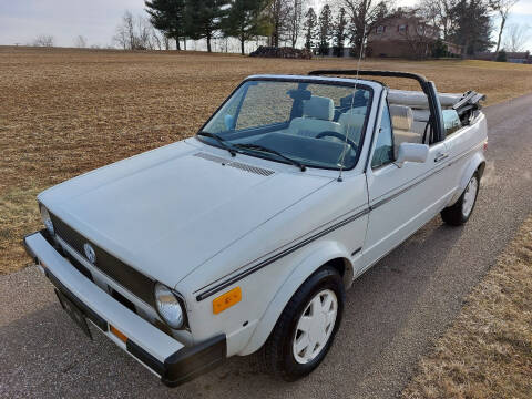 1986 Volkswagen Cabriolet for sale at M & M Inc. of York in York PA