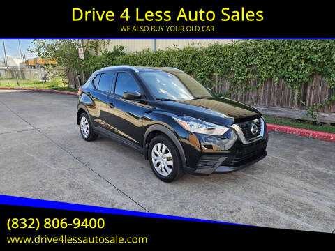 2019 Nissan Kicks for sale at Drive 4 Less Auto Sales in Houston TX