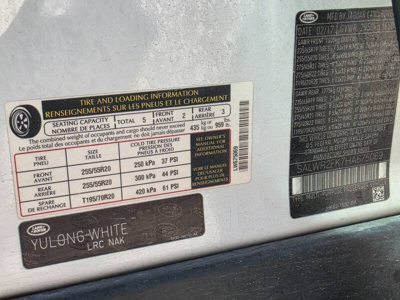 2017 Land Rover Range Rover Sport HSE Td6